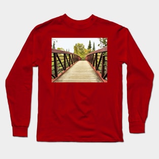 Woodland Crossway - Algonquin Provincial Park Long Sleeve T-Shirt